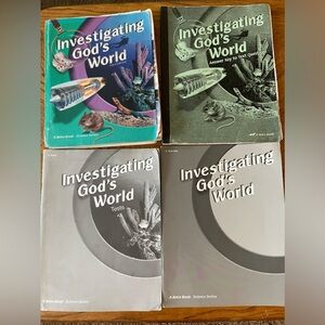 Abeka Investigating God's World Set 5th Grade Third 3rd Edition